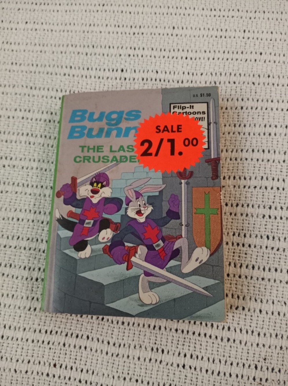 Vintage 70s BUGS BUNNY FLIP IT CARTOONS A Big Little Book
